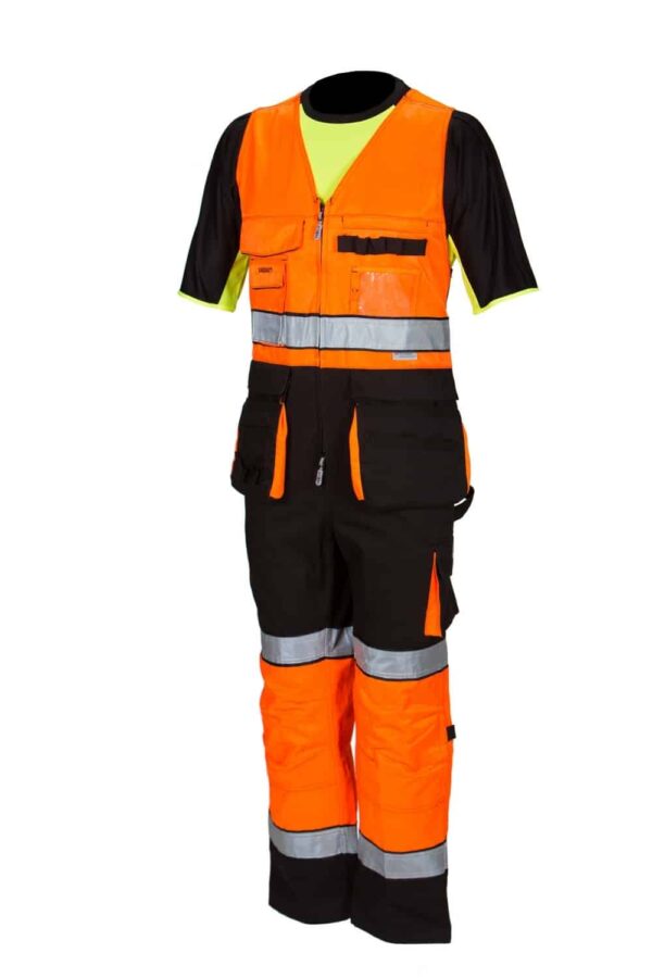 Priha Hi-Vis Avatud Oranž Kombinesoon