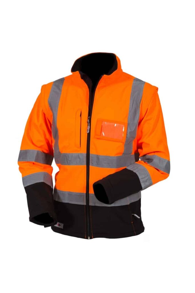 Fliis Priha Hi-Vis SoftShell Pusa