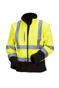 Fliis Priha Hi-Vis SoftShell Pusa