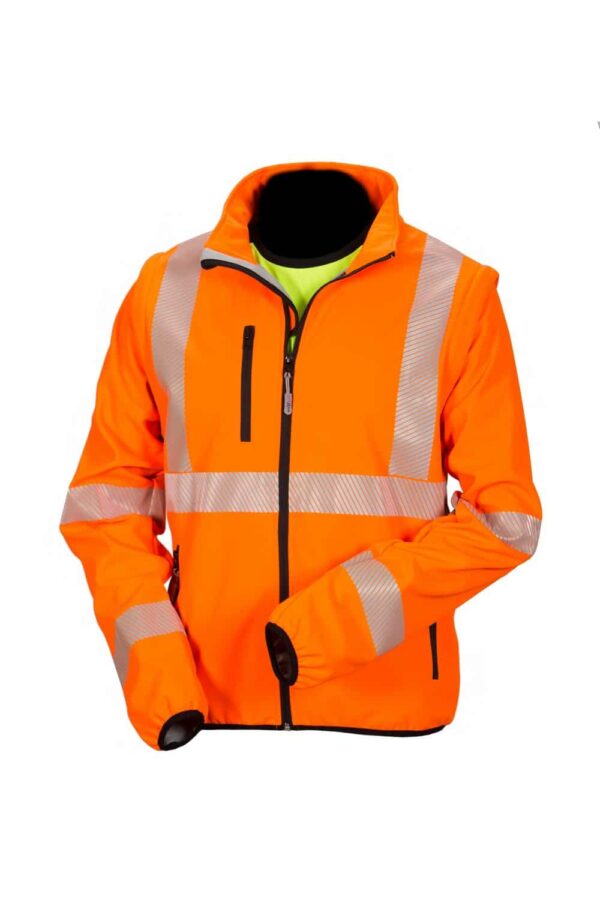 Fliis Priha Hi-Vis SoftShell Pusa
