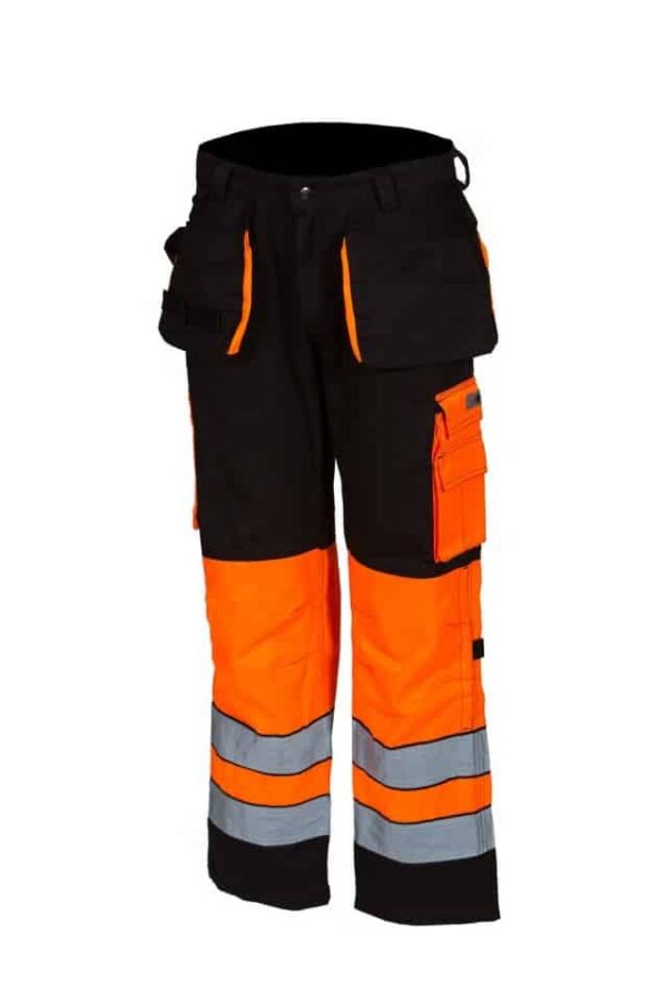 Tööpüksid Priha Ripptaskutega Hi-Vis
