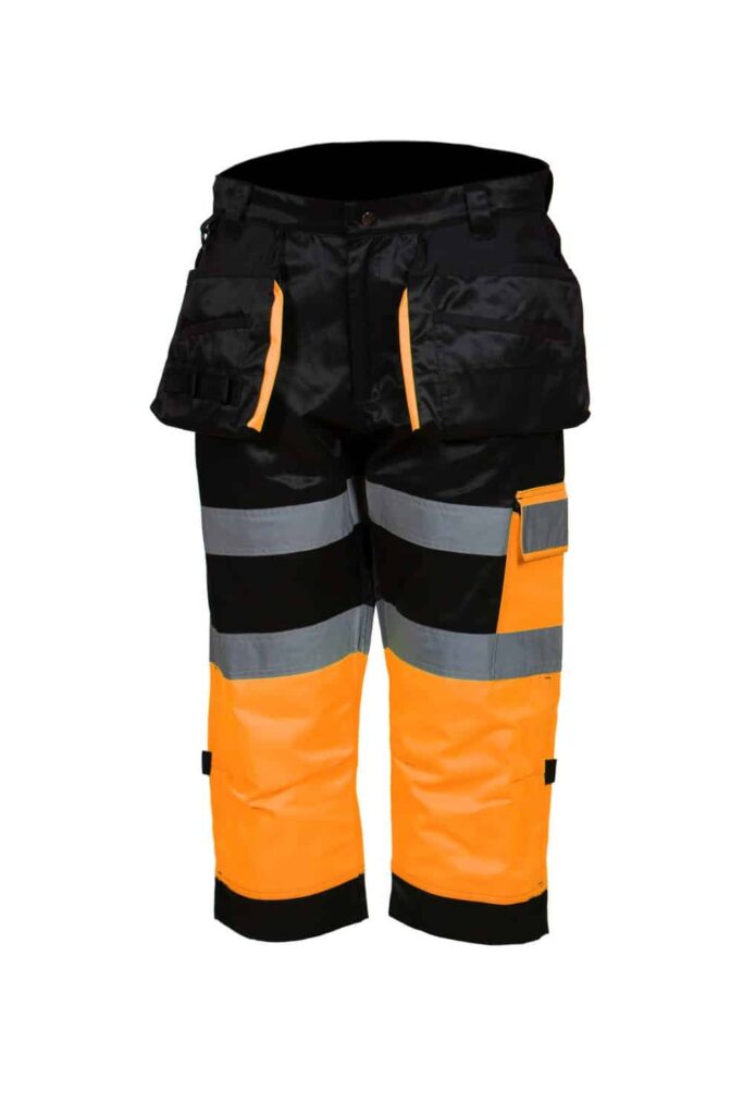 Tööpüksid Priha Ripptaskutega Hi-Vis Capri