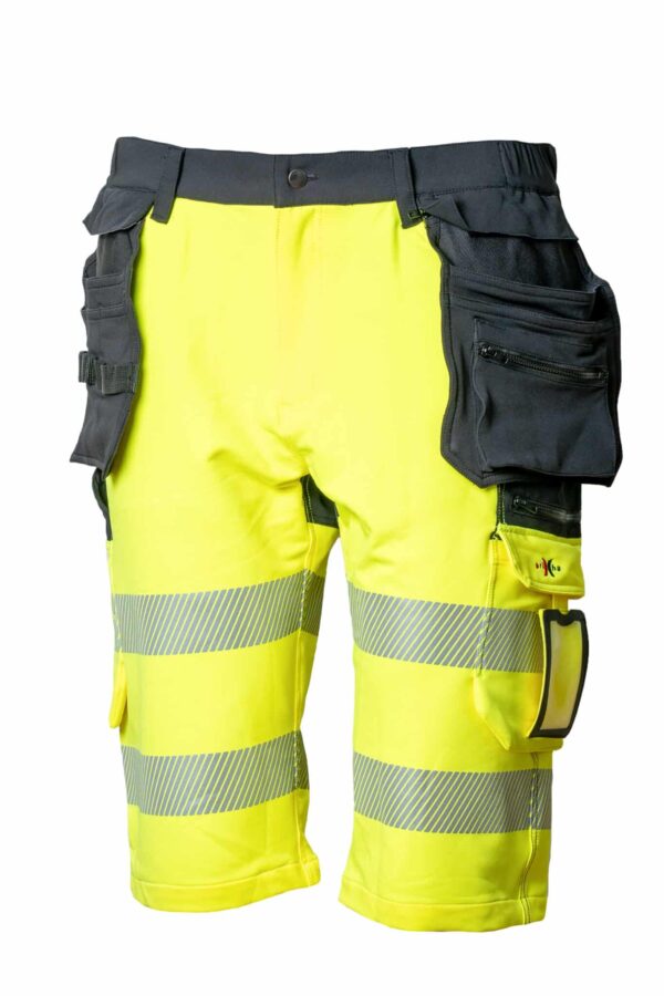 Tööpüksid Priha Hi-Vis Strech Lühikesed - foto 3