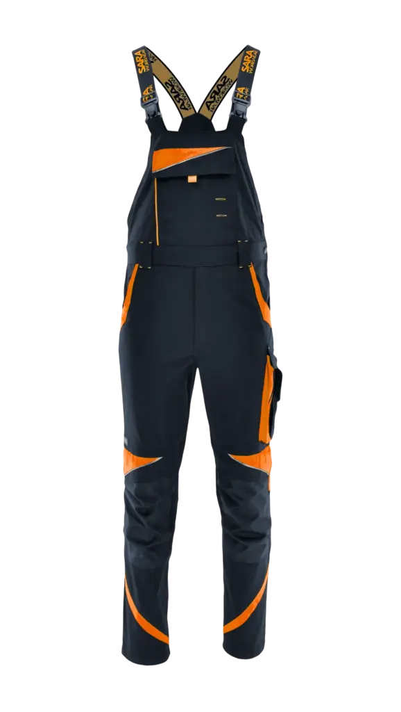 Sara Workwear Neoflex Õlarihmaga Tööpüksid - foto 3