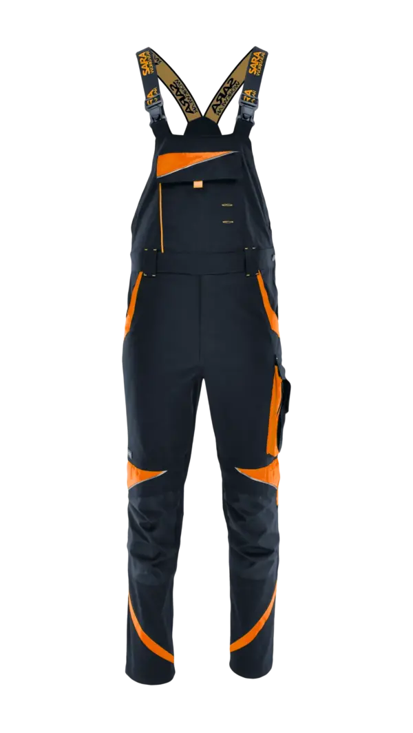 Sara Workwear Neoflex Õlarihmaga Tööpüksid - foto 3